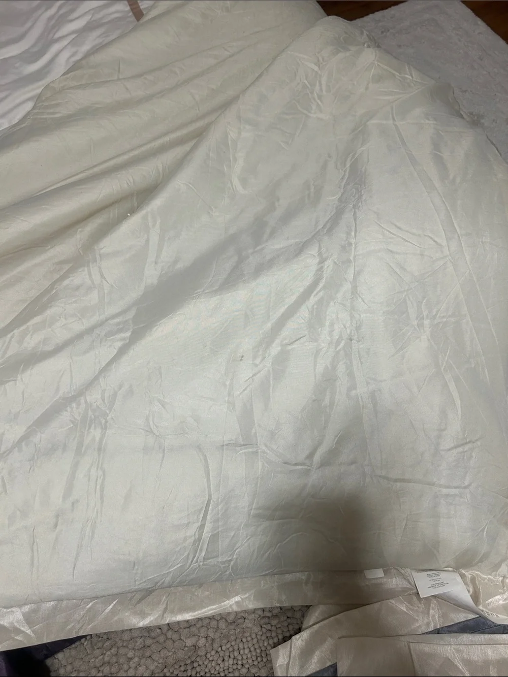 Plum Floral Pattern Comforter - Unbranded